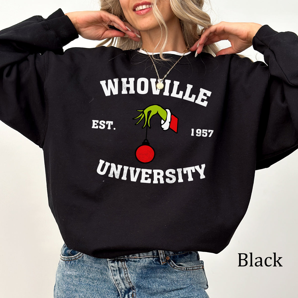 Grinch Christmas Whoville University Est 1957