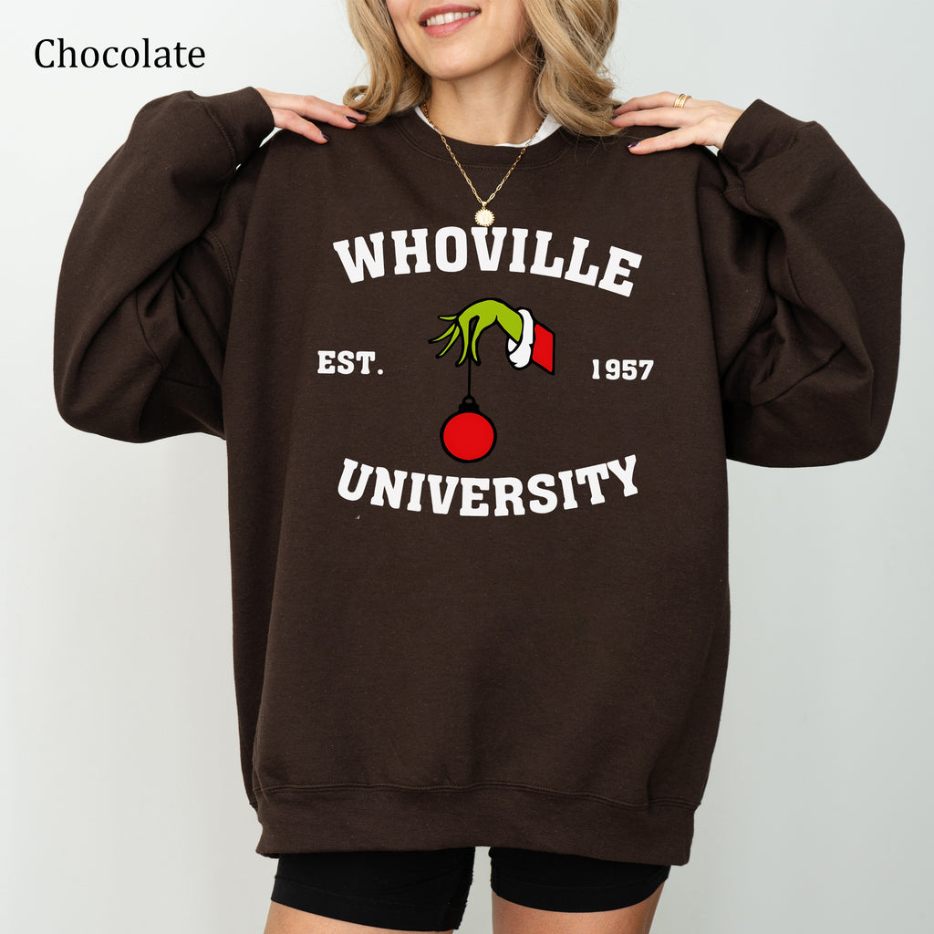 Grinch Christmas Whoville University Est 1957