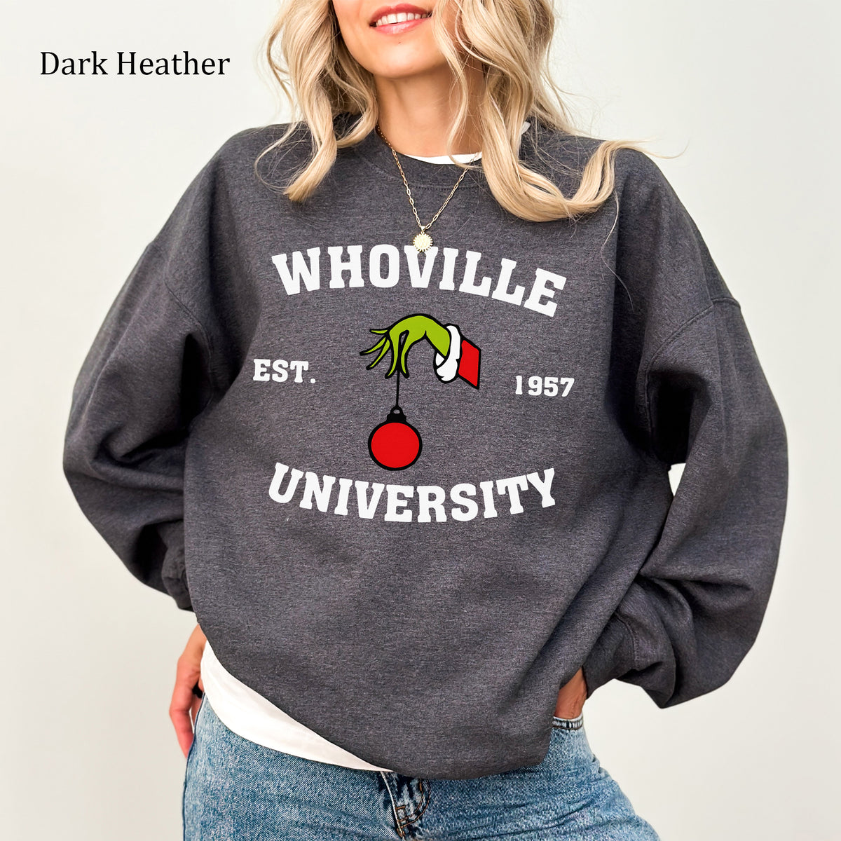 Grinch Christmas Whoville University Est 1957