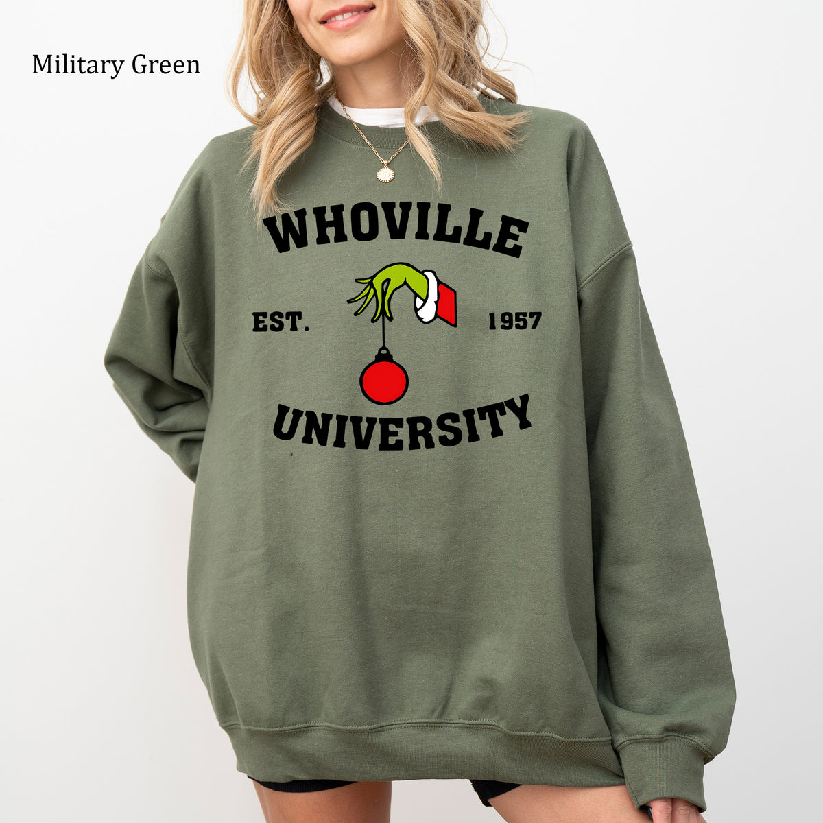 Grinch Christmas Whoville University Est 1957