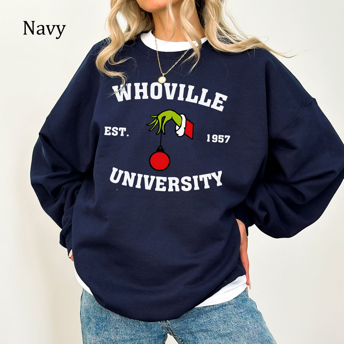 Grinch Christmas Whoville University Est 1957