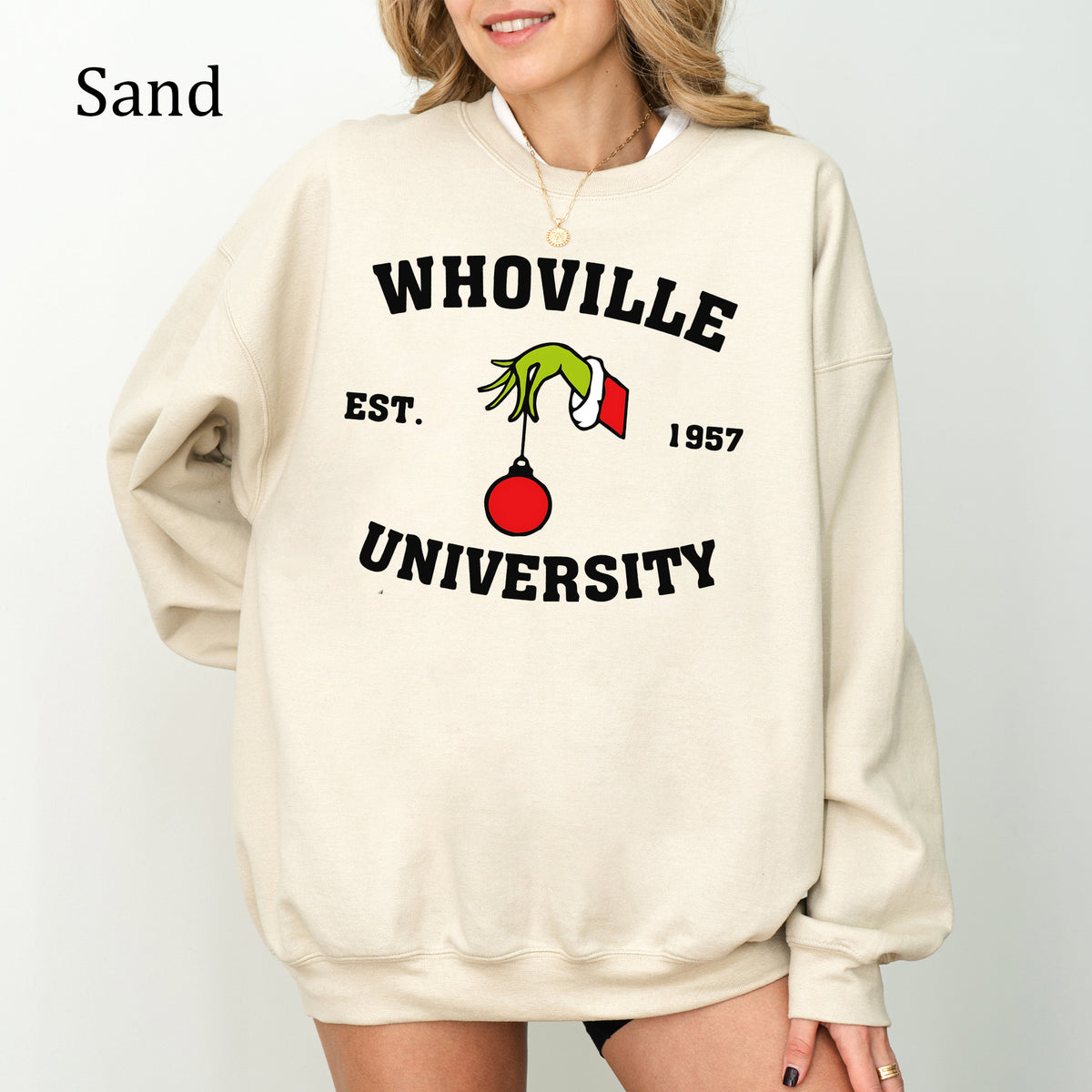 Grinch Christmas Whoville University Est 1957