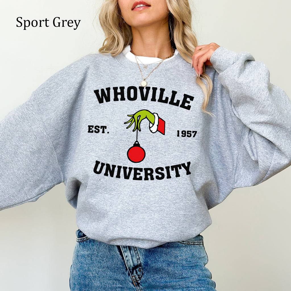 Grinch Christmas Whoville University Est 1957
