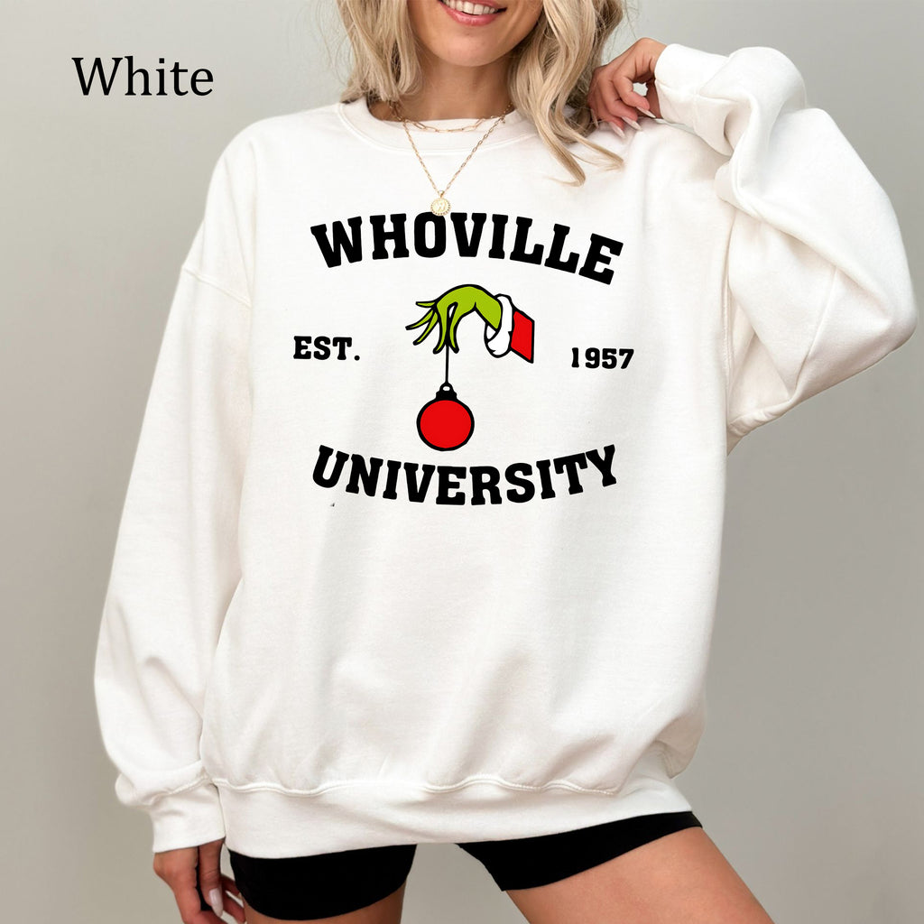 Grinch Christmas Whoville University Est 1957